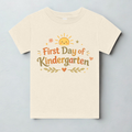 First Day of Kindergarten tee