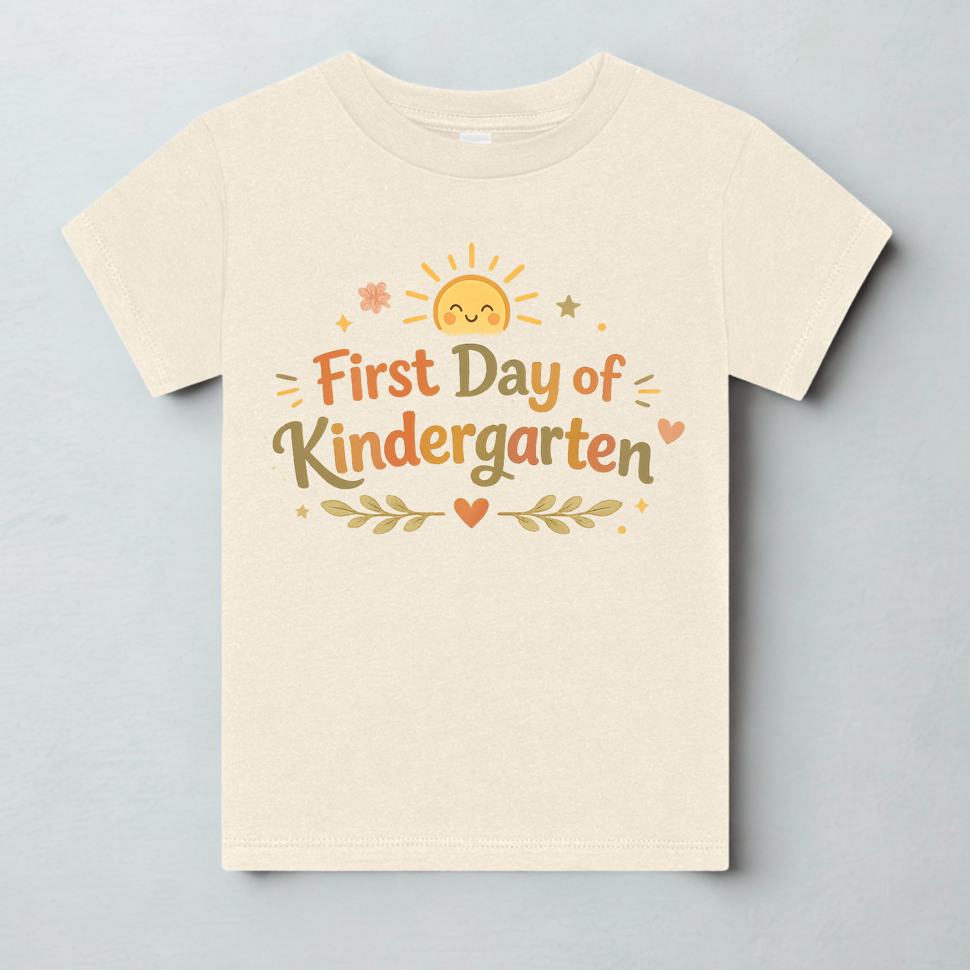 First Day of Kindergarten tee