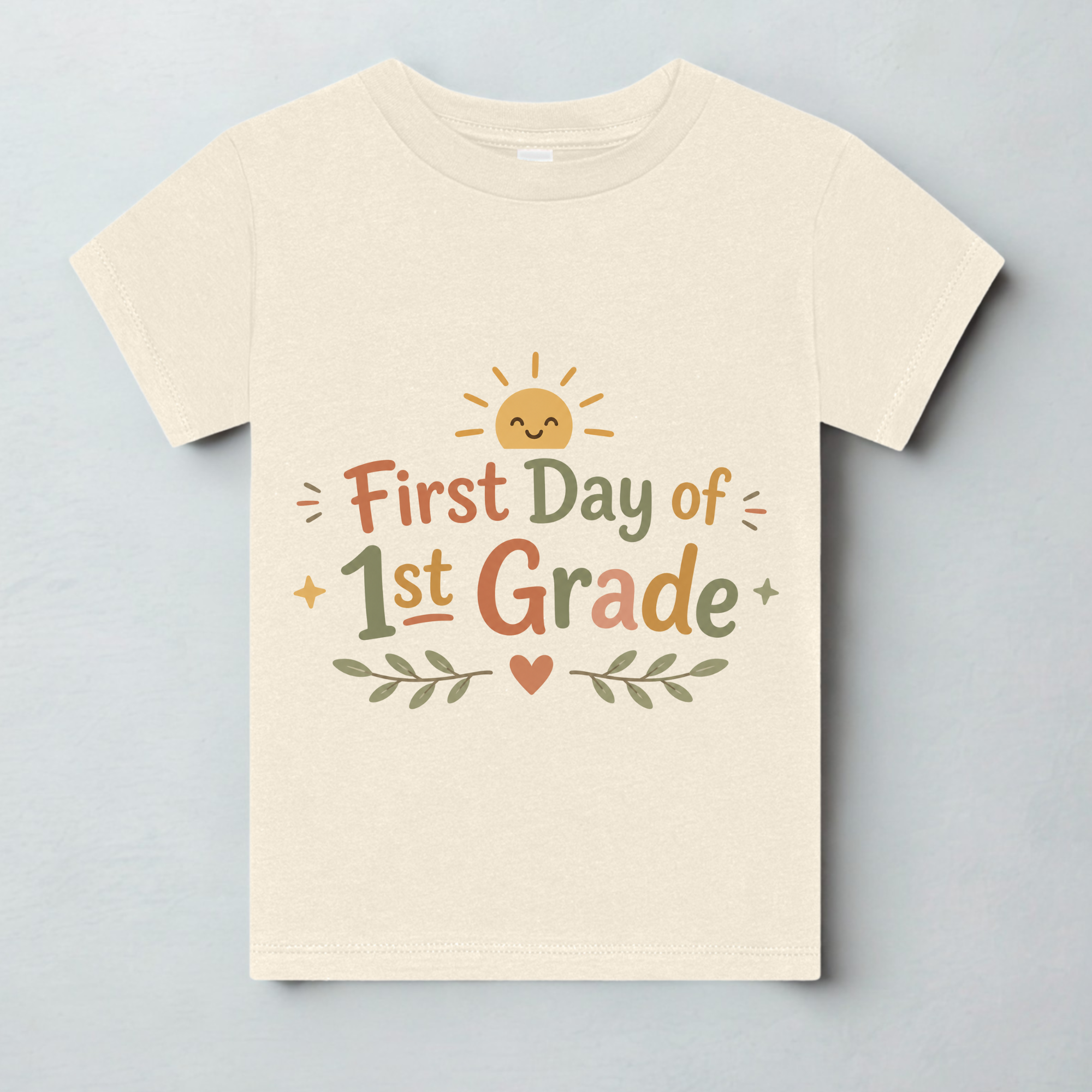 First Day of 1st Grade tee