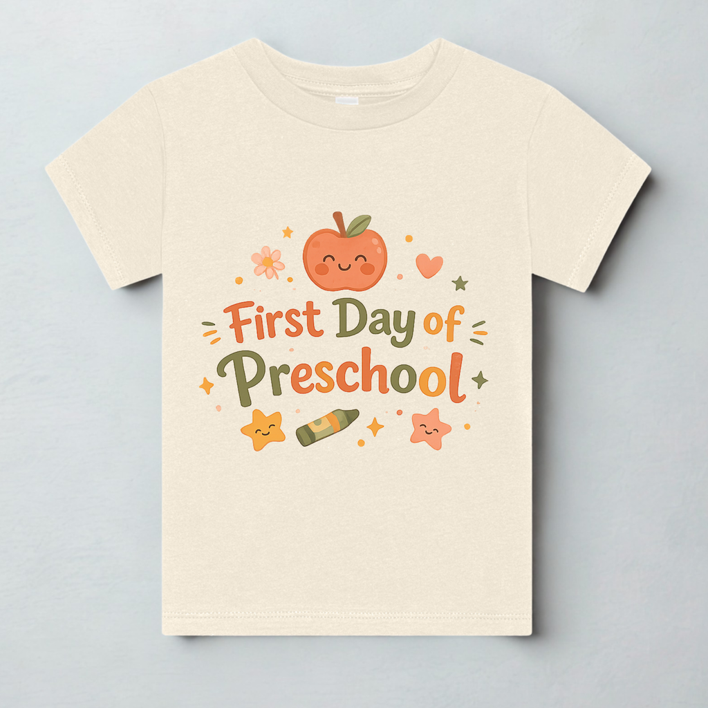 First day or Preschool tee