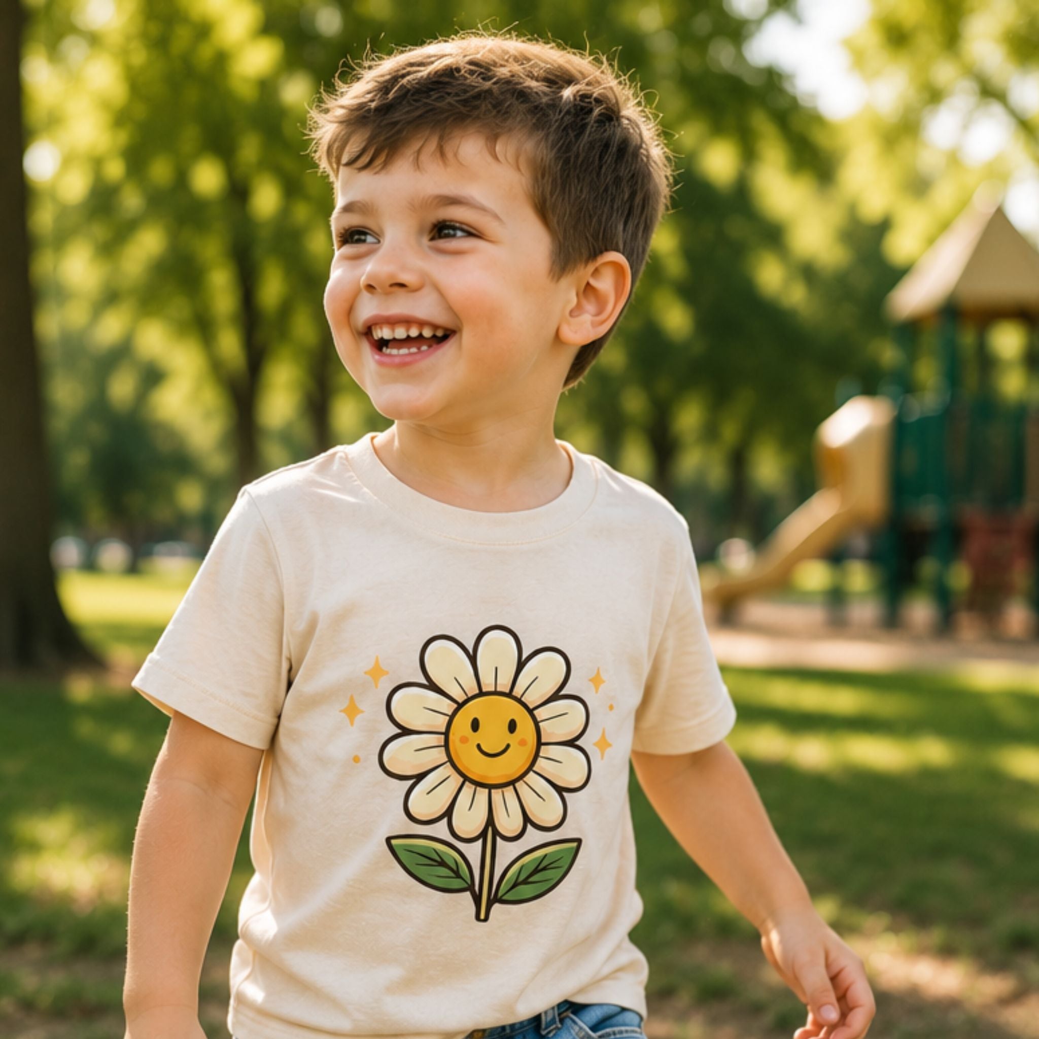 Happy Daisy Toddler Tee